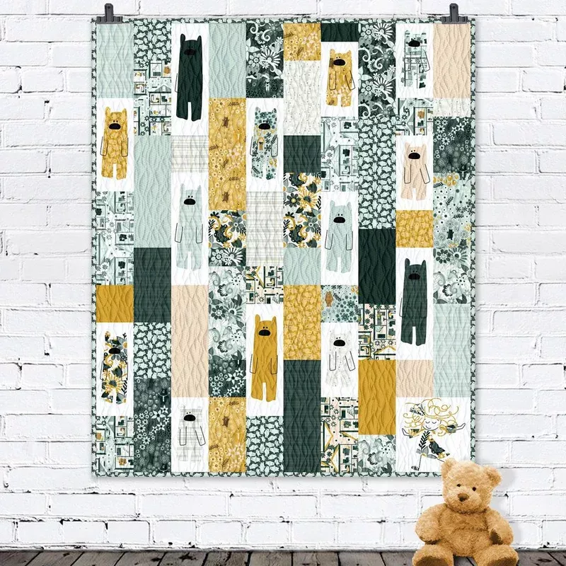 Goldilocks Quilt Kit _ Embroidery Version