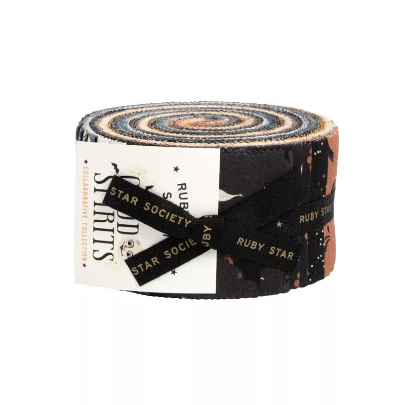 Good Spirits Jelly Roll | Ruby Star Designers | Ruby Star Society | RS5135JR | Sold As A Bundle