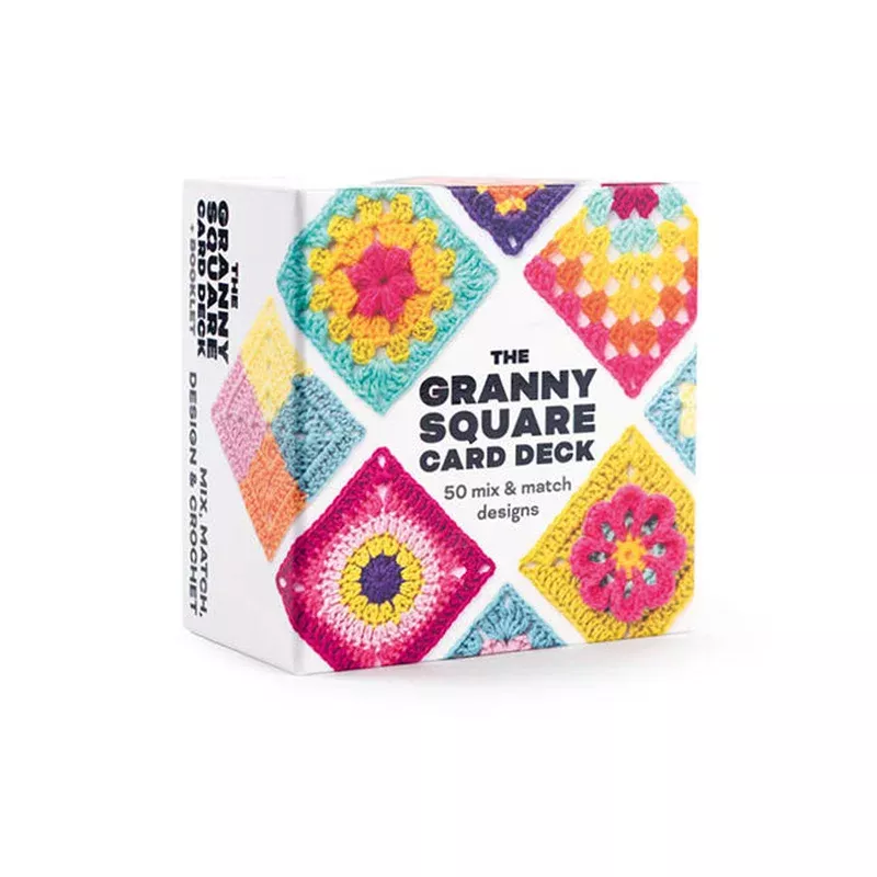 The Granny Square Card Deck by Claire Montgomerie