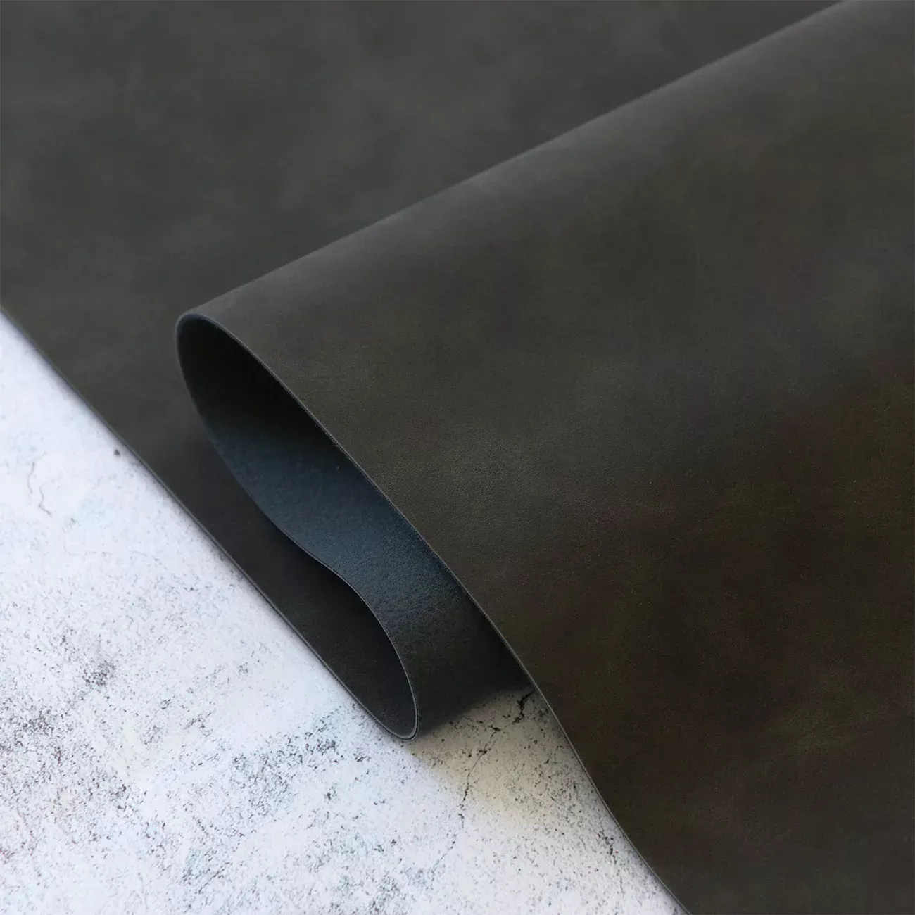 Graphite Rugged Faux Leather 1 /2yd