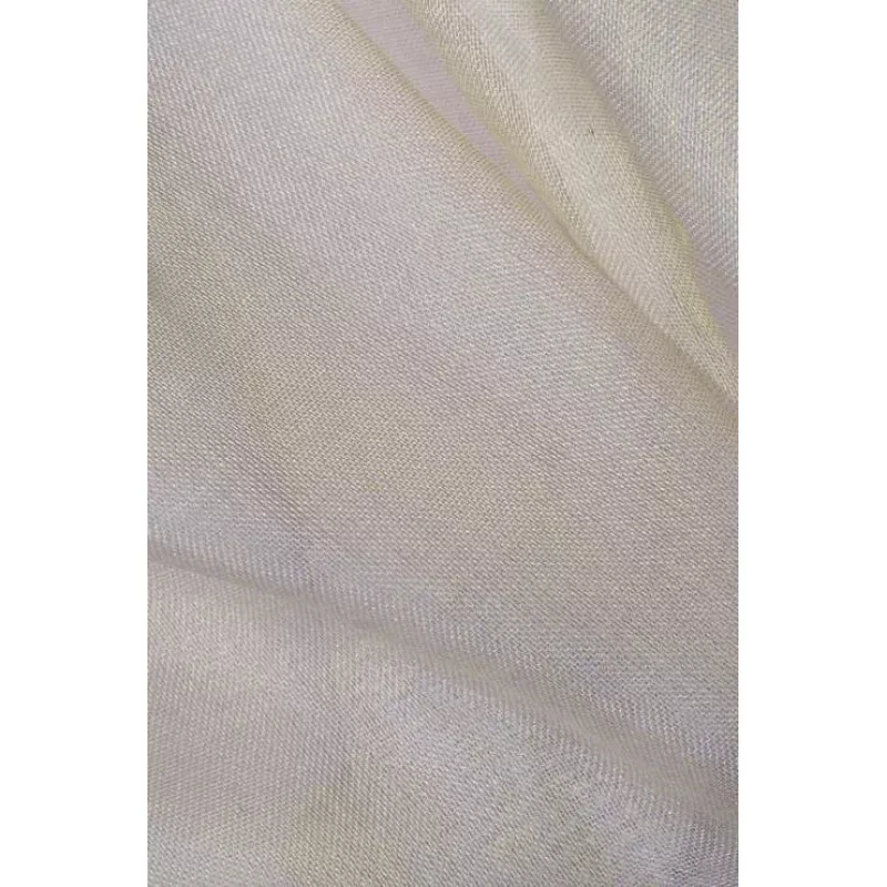 Grayish Light Green Silk Organza Fabric