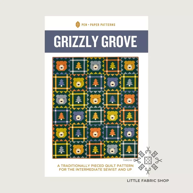 Grizzly Grove | Quilt Pattern | Pen + Paper Patterns
