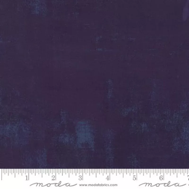 Grunge Basics – Wide Back Cotton Quilting Fabric – Textured Solid – 108 – Eggplant