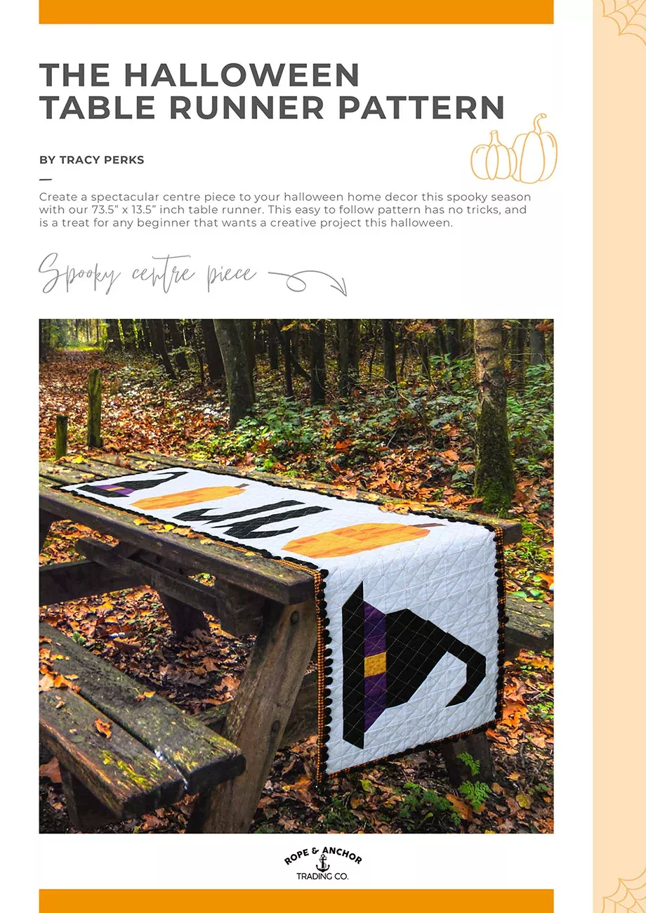 Halloween Table Runner