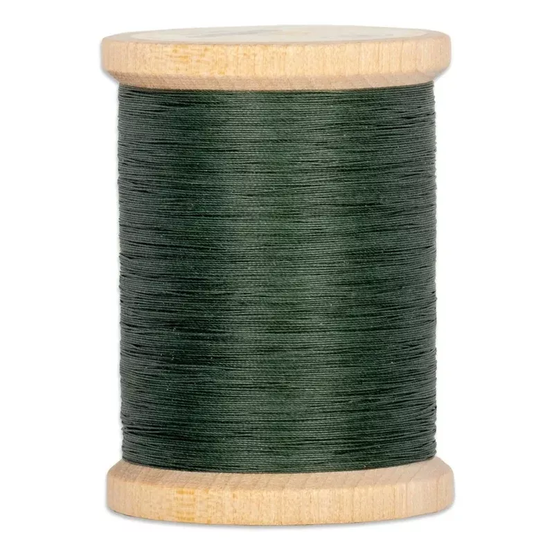 Hand Quilting Thread #010 – Green Wooden Spool