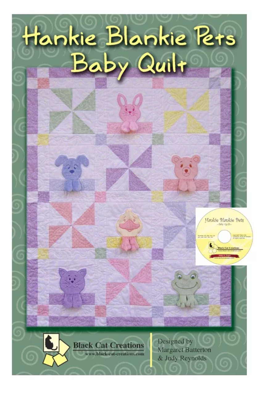 Hankie Blankie Pets Baby Quilt
