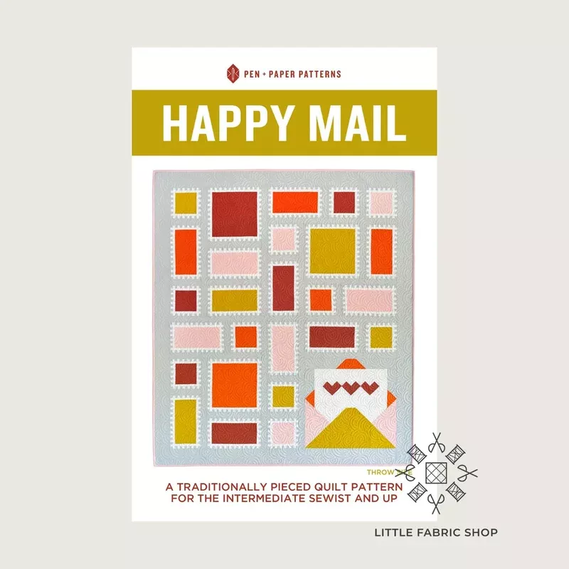 Happy Mail | Quilt Pattern | Pen + Paper Patterns