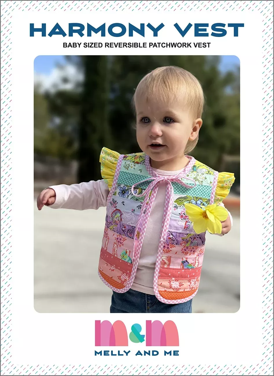 Harmony Baby Patchwork Vest