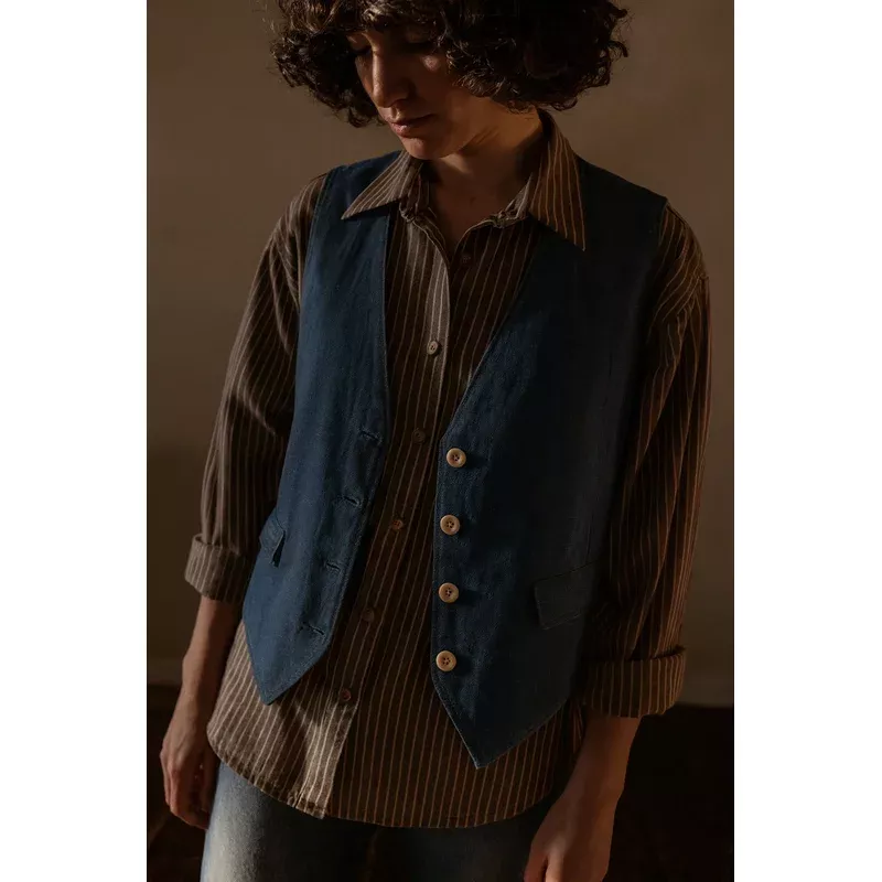 Harold upcycled waistcoat