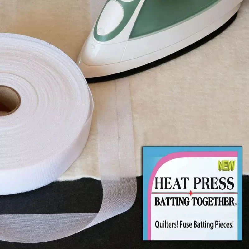 Heat Press Batting Together 1-1 /2in X 100yd