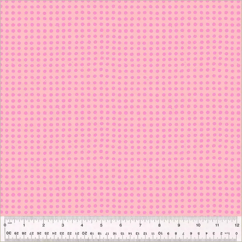 Heather Ross Ruby + Bee Blenders Heather Ross 54417-33 Vervain/Posy Dots High Density Cotton