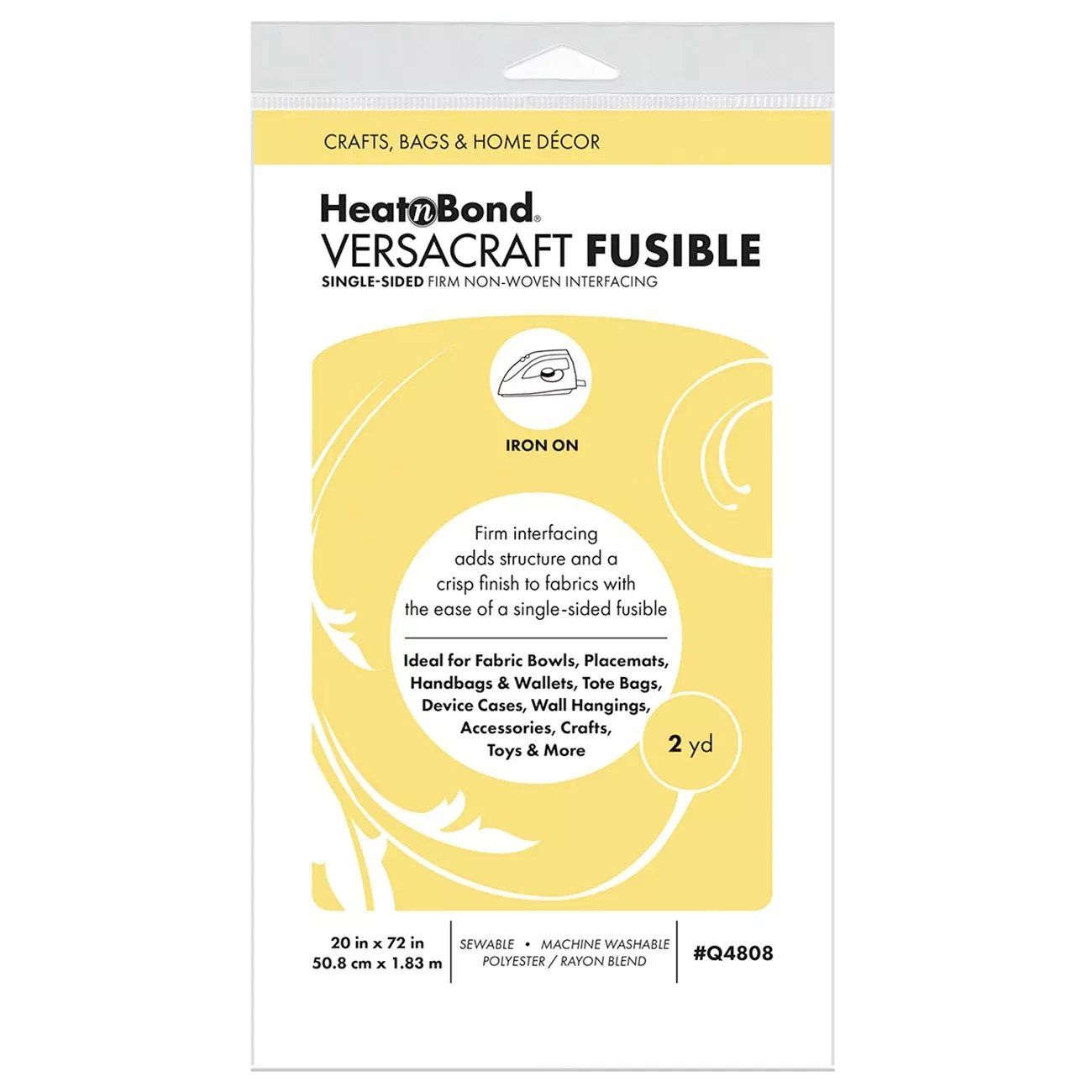HeatnBond VersaCraft Fusible Non Woven 20in x 2yd