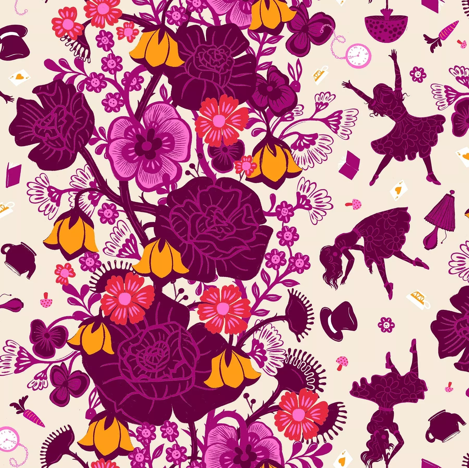 Hello Alice Rabbit Hole in Shell by Sarah Watts