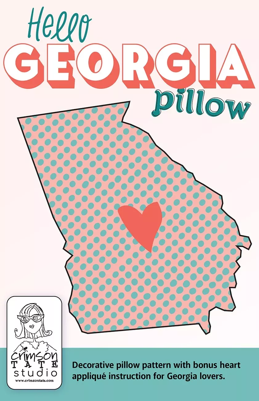 Hello Georgia Pillow Pattern