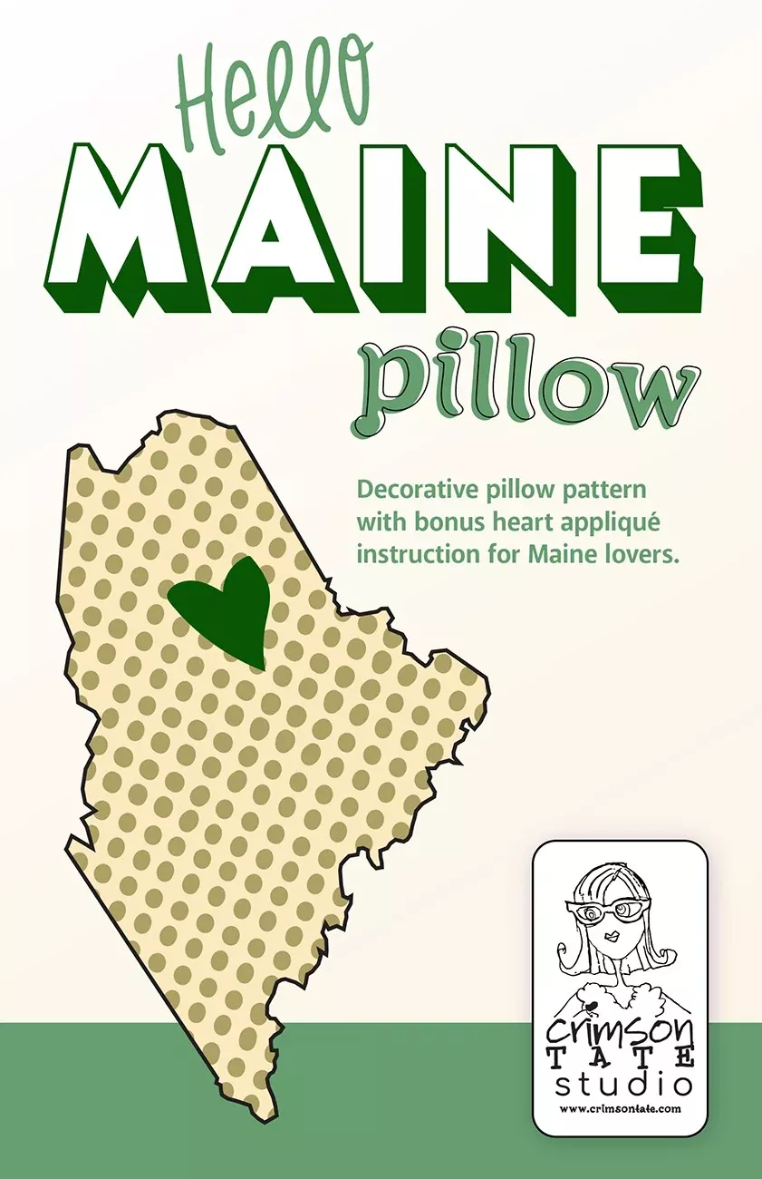 Hello Maine Pillow Pattern