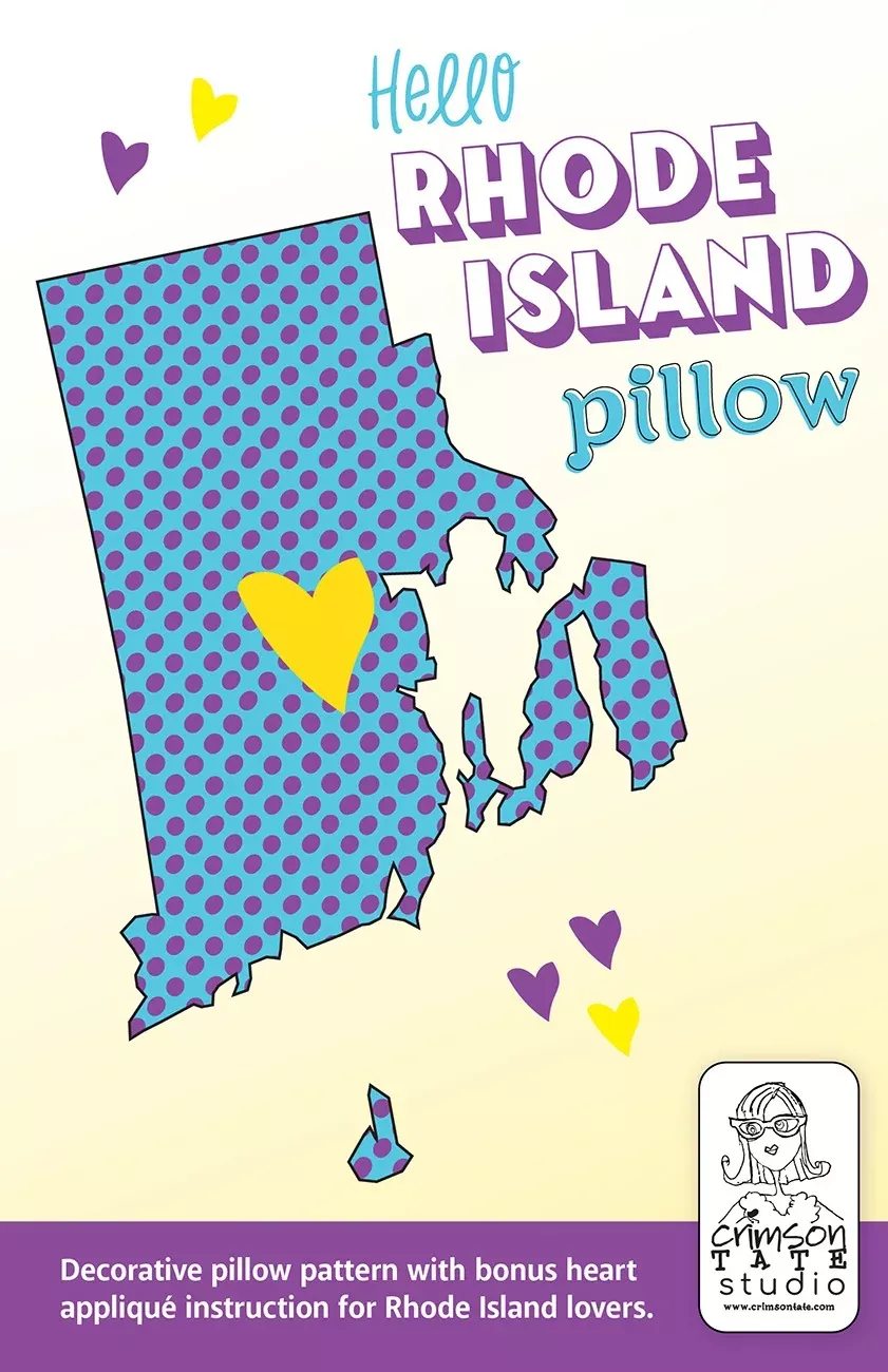 Hello Rhode Island Pillow Pattern
