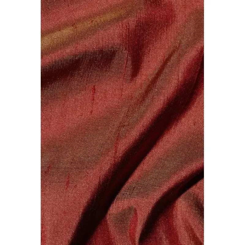 Henna Silk Shantung 44″ Fabric