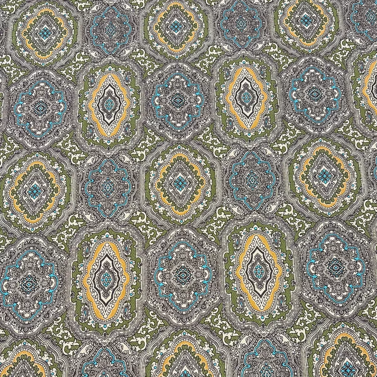 Higashi Selvedge Printed Denim Fabric