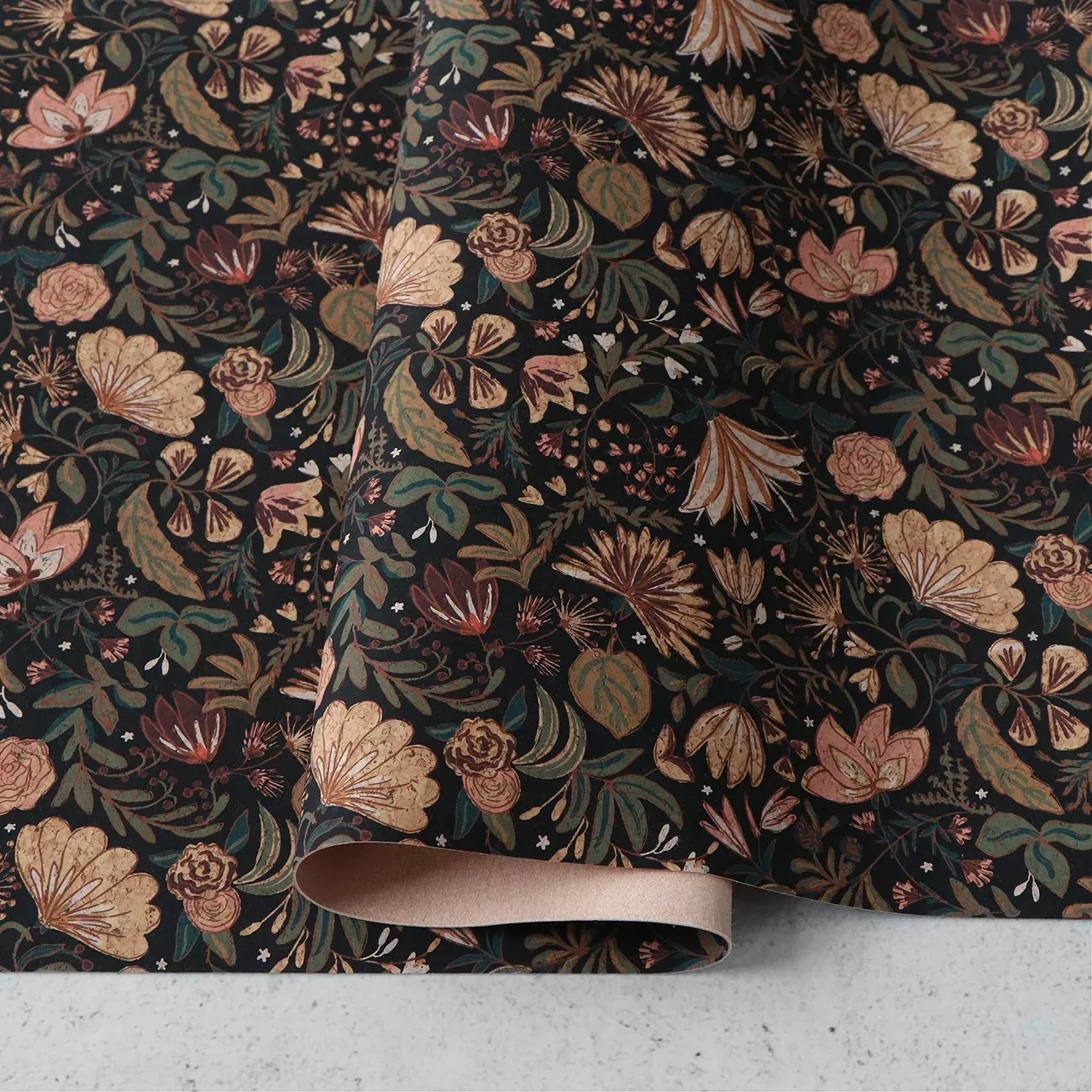 Highland Blooms Cork 1 /2 Yard Cut