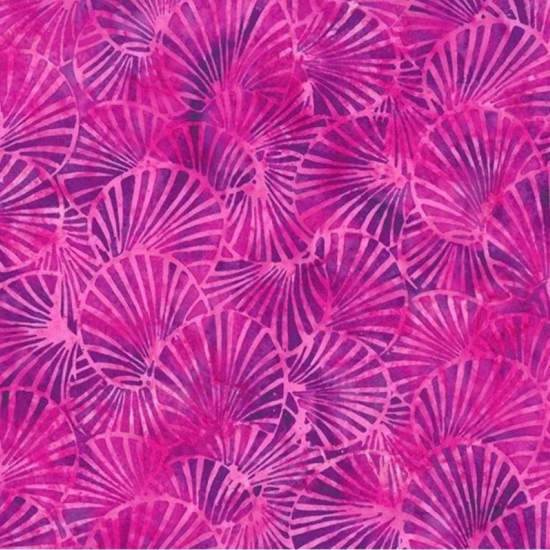 Hoffman Organic Scallop W2565 23 Fuchsia