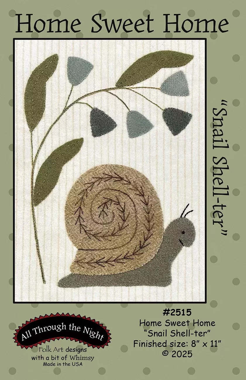 Home Sweet Home Snail Shell