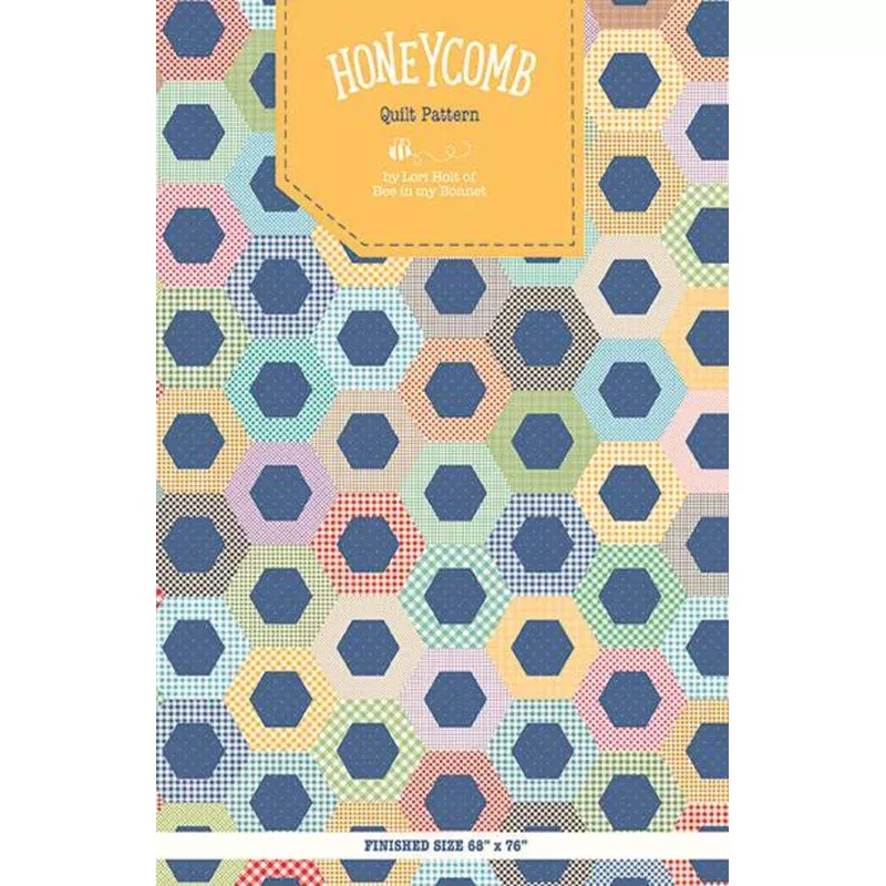 Honeycomb Quilt Pattern by Lori Holt of Bee in my Bonnet