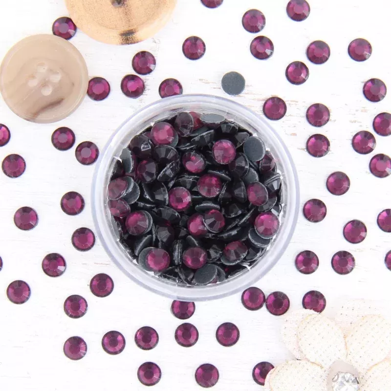 Hot Fix Rhinestones – SS20 – Amethyst – 288 stones