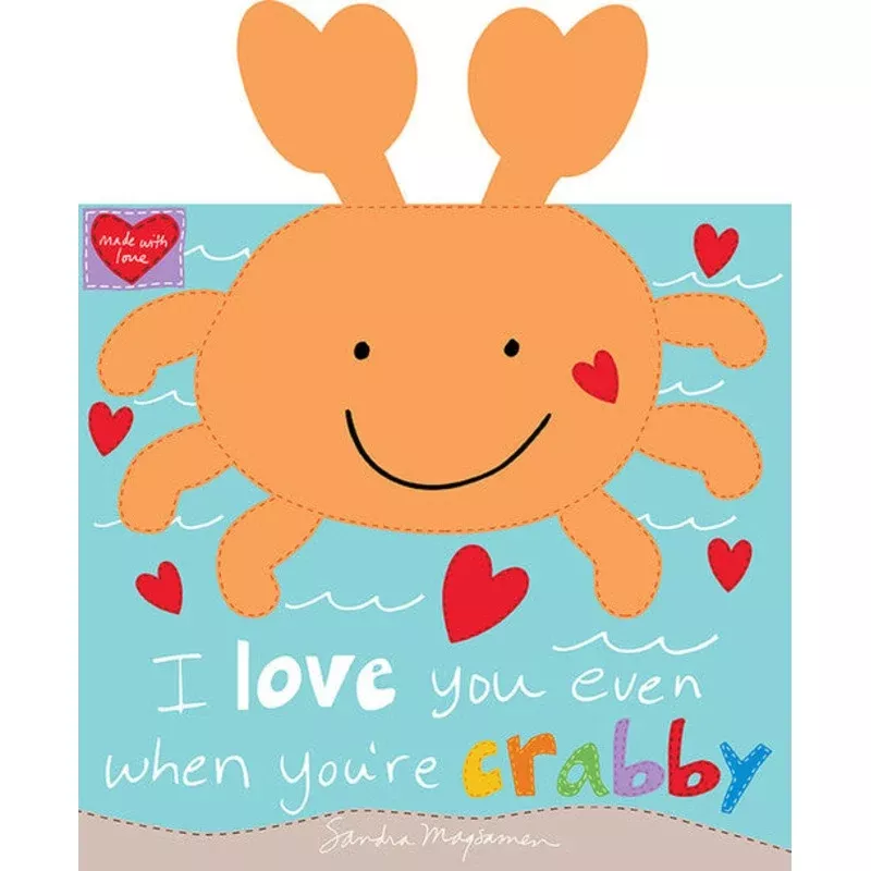 Huggable and Lovable Book Panel – Crabby Book Panel-6805P-01