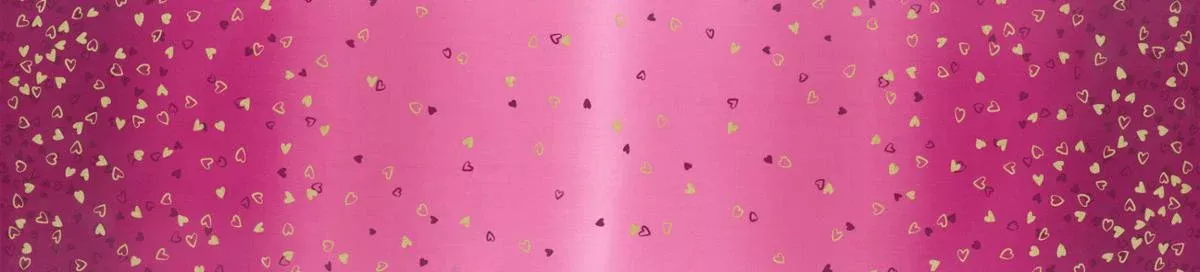I Heart Ombre Metallic Magenta