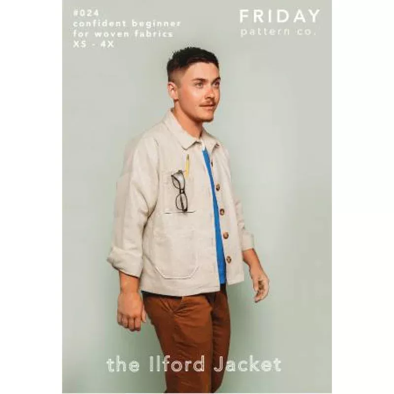 The Ilford Jacket Pattern – sizes xs-7x
