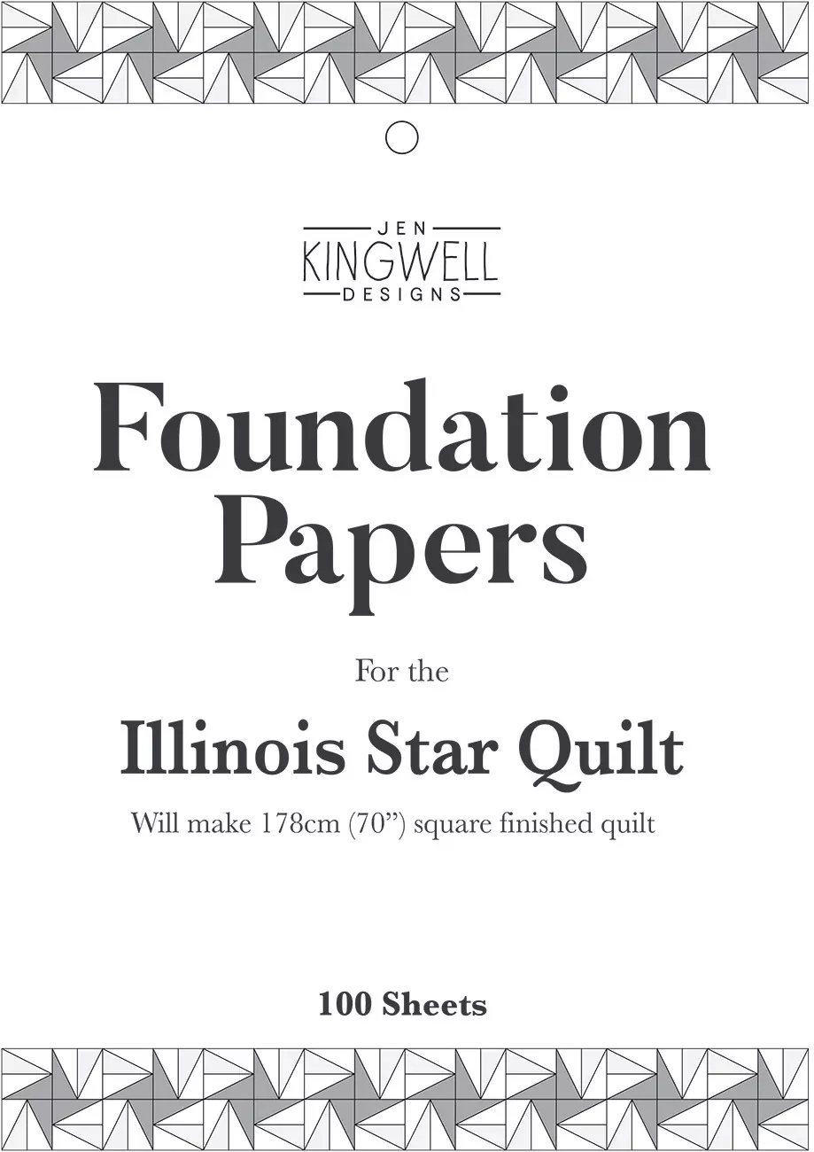Illinois Star Foundation Paper Pad