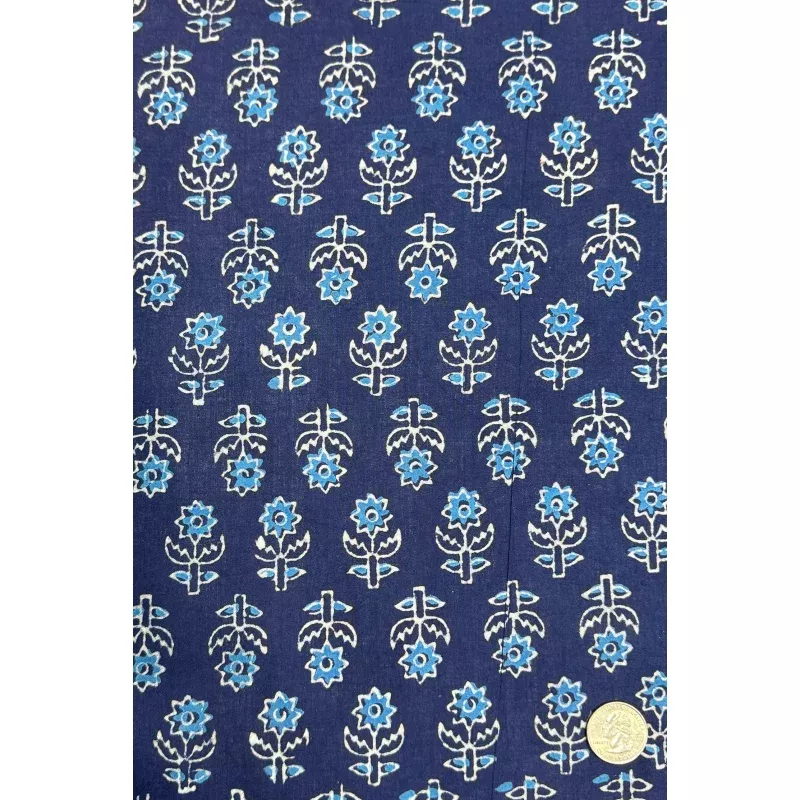 Indigo Blue CHP-239 Cotton Hand Prints