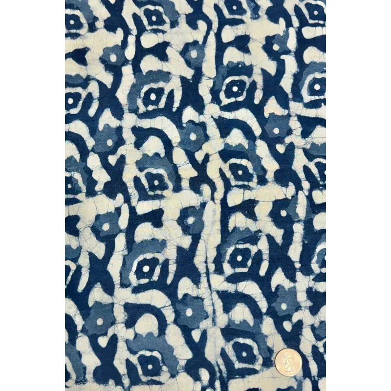 Indigo Blue/White CHP-229 Cotton Hand Prints