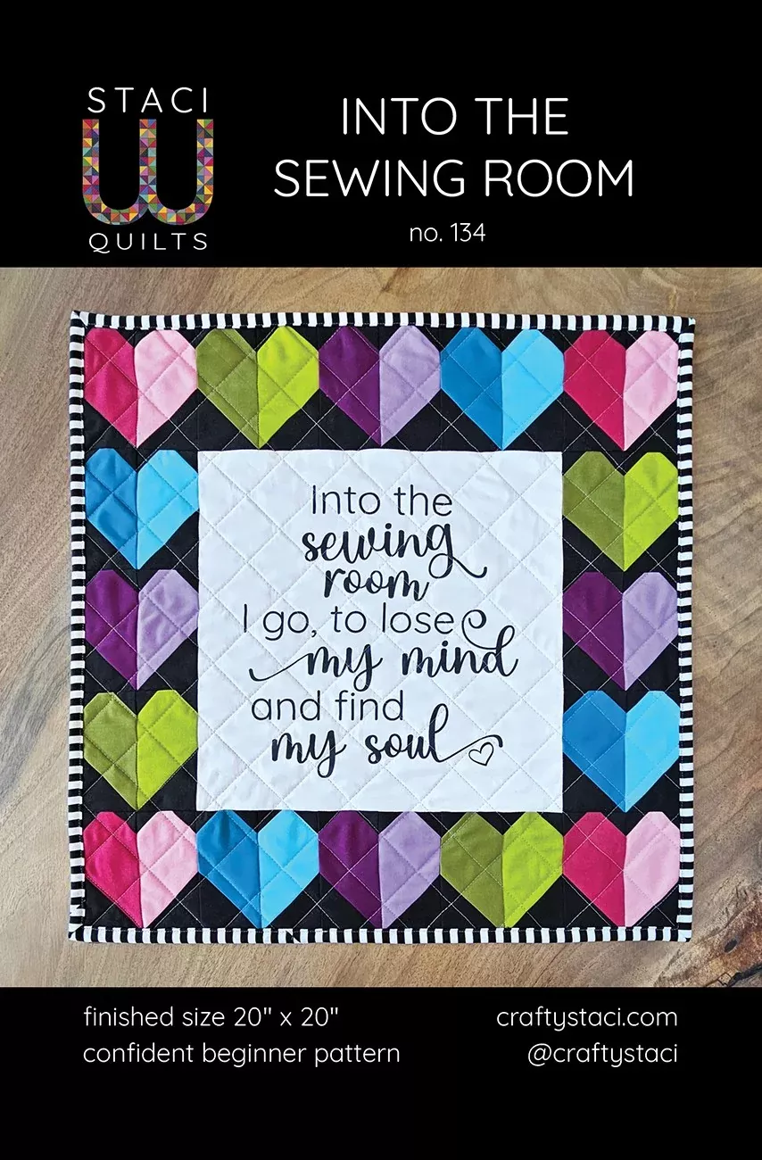 Into the Sewing Room Quilt Pattern and Panel