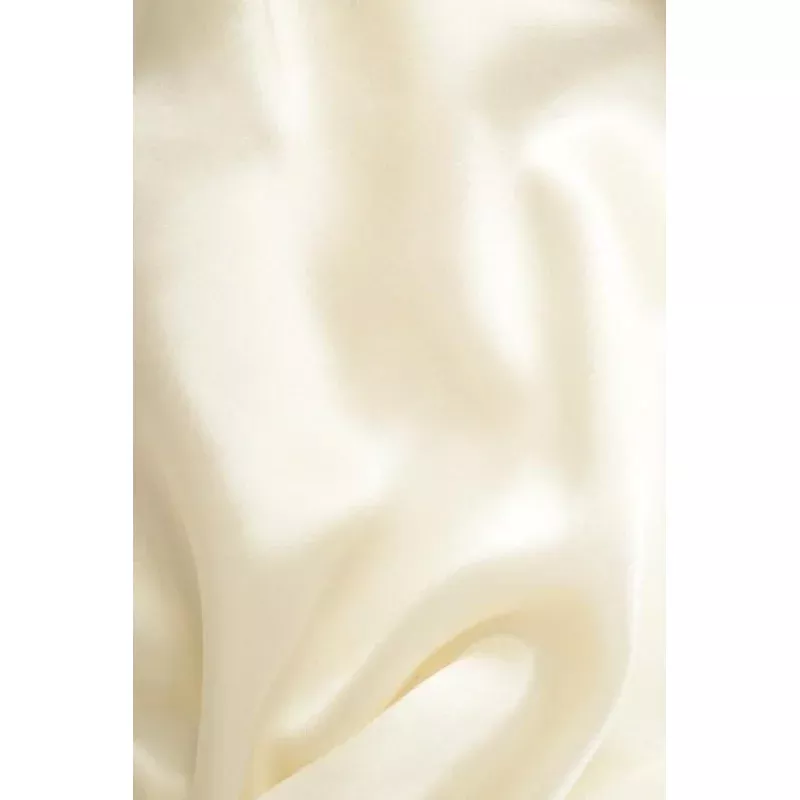 Ivory Charmeuse Silk Fabric