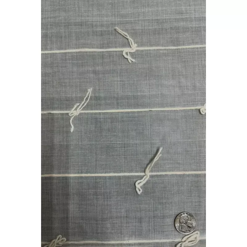 Ivory Knotted Cotton Novelty COT-097