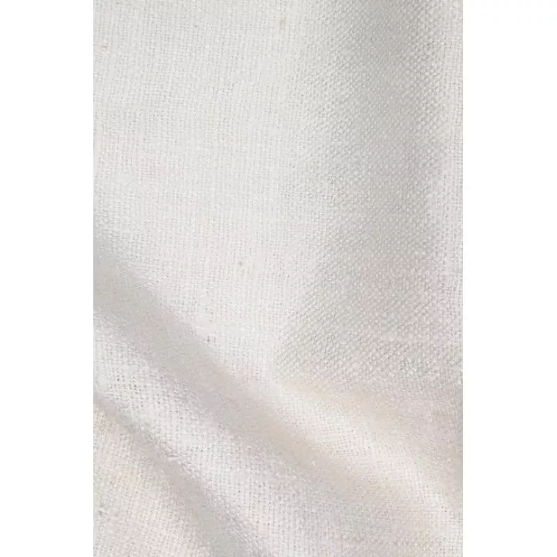Ivory Silk Linen (Matka) Fabric