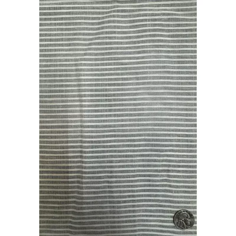 Ivory Stripe Patterned Cotton Novelty COT-069