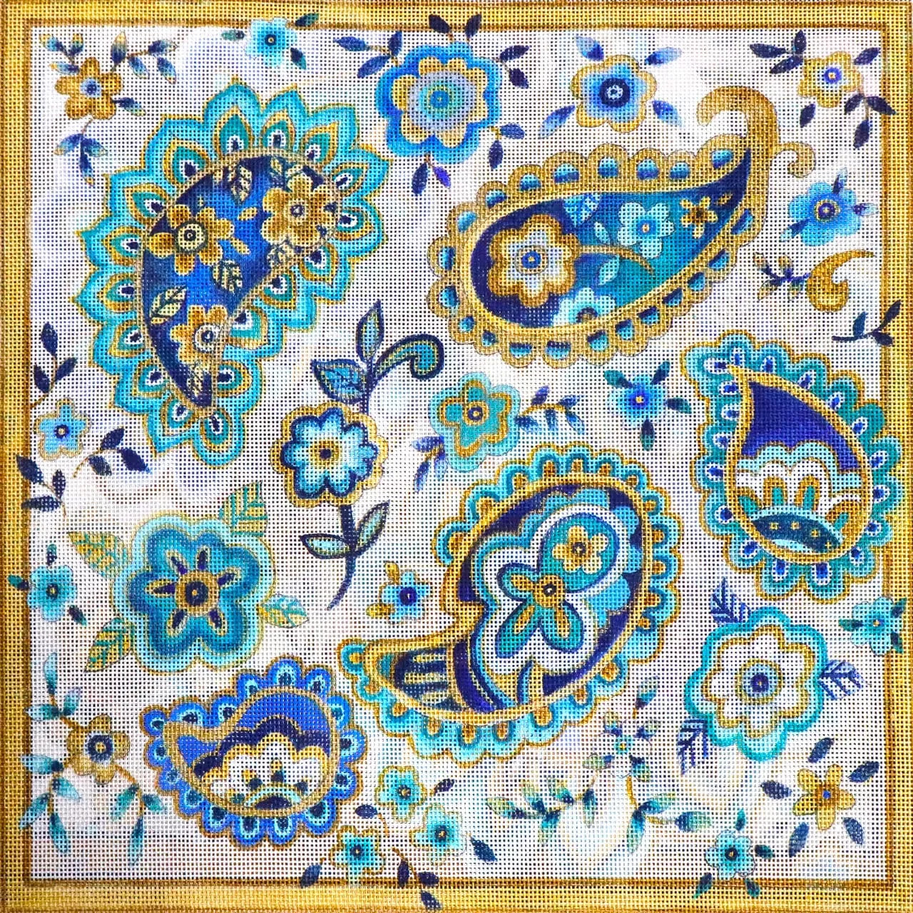 Janice Gaynor – Blue Paisley
