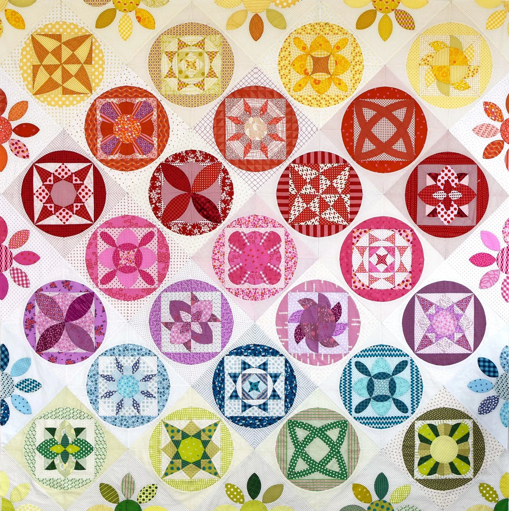 Jar of Lollies Block of the Month, by Jen Kingwell