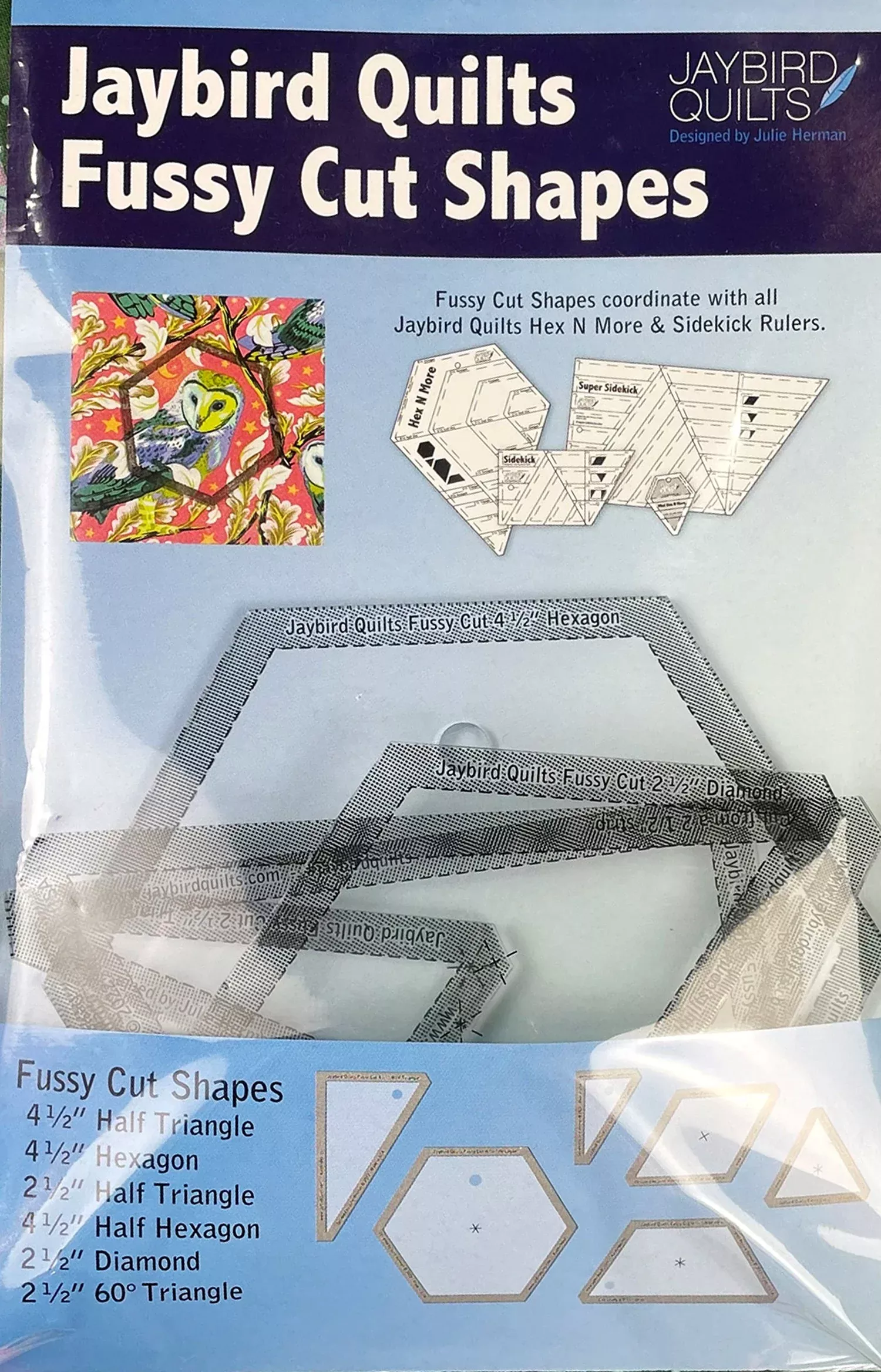 Jaybird Quilts Fussy Cut Shapes