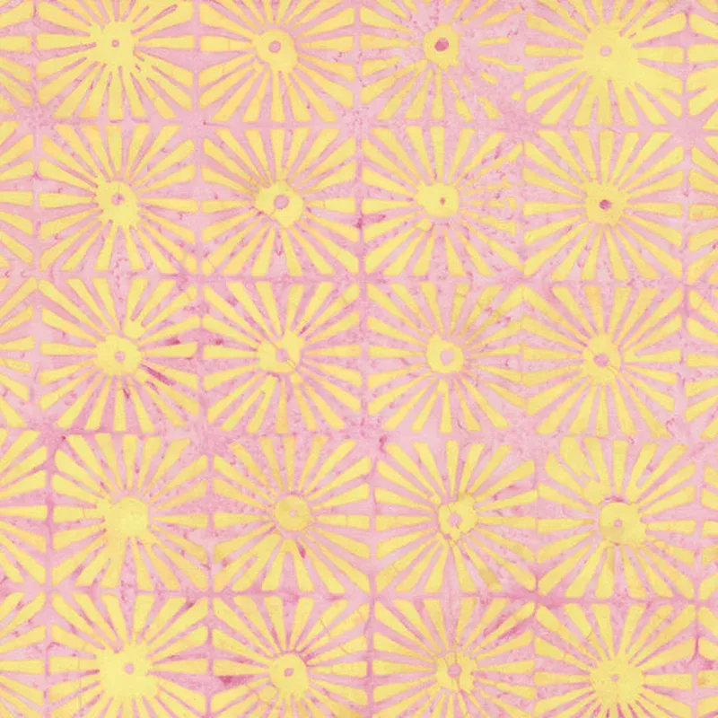 Jdj – Tropical Sunset Jacqueline de Jonge 30008Q-X Sunrays Blush Batik Cotton