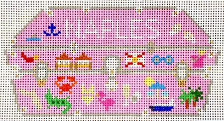 Jennifer Hall Needlepoint – Trunk Series – Naples Florida