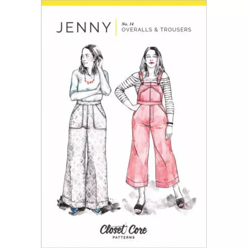 Jenny Overalls & Trousers Pattern - sizes 0-20