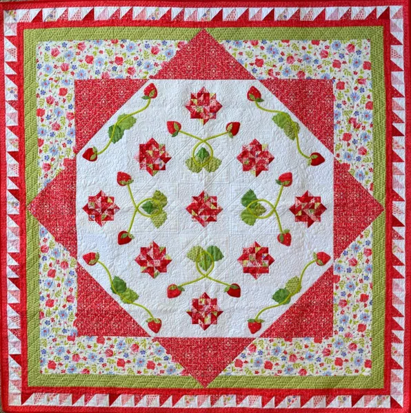 Jillily Studio Strawberry Tart Quilt Pattern