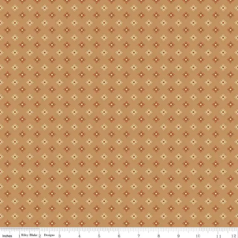 John Wayne American West Sun Tan 43"/44" Fabric Per Yard