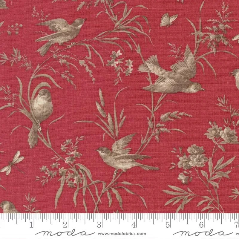 Joie De Vivre French General Bird Rouge