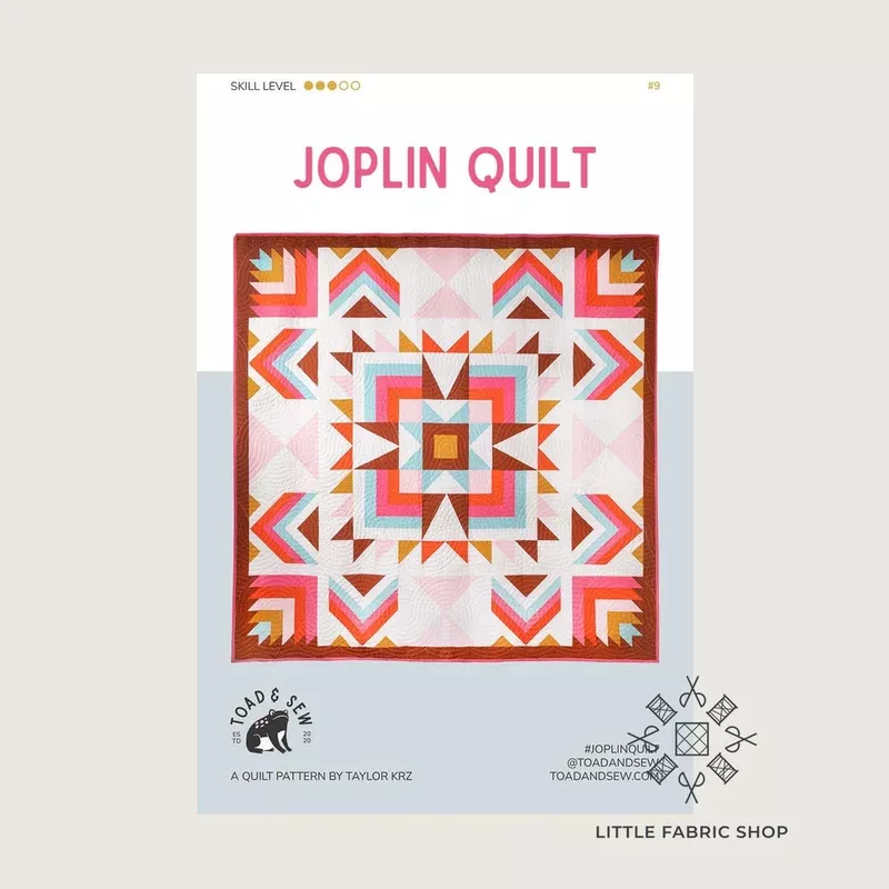 Joplin Quilt | Quilt Pattern | Toad & Sew