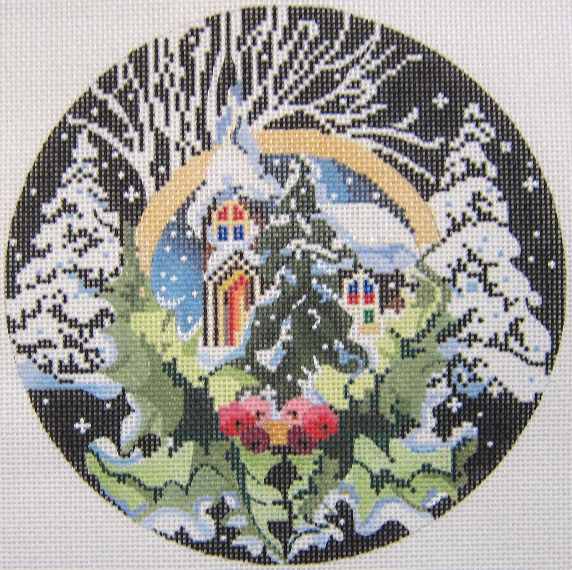 Joy Juarez – Church & Trees/Holly
