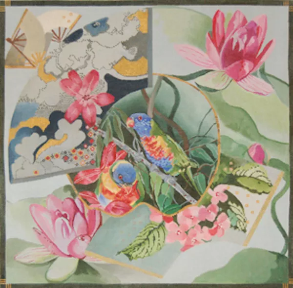 Joy Juarez – Rainbow Lorikeets Fan